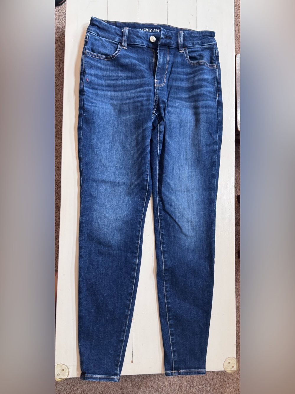 American Eagle Outfitters Indigo Skinny Jeans for Women